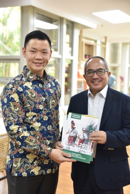 Anderson Tanoto Ambassador Suryo Pratomo Tanoto Foundation Annual Report